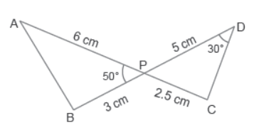 Triangles MCQ Class 10 Mathematics