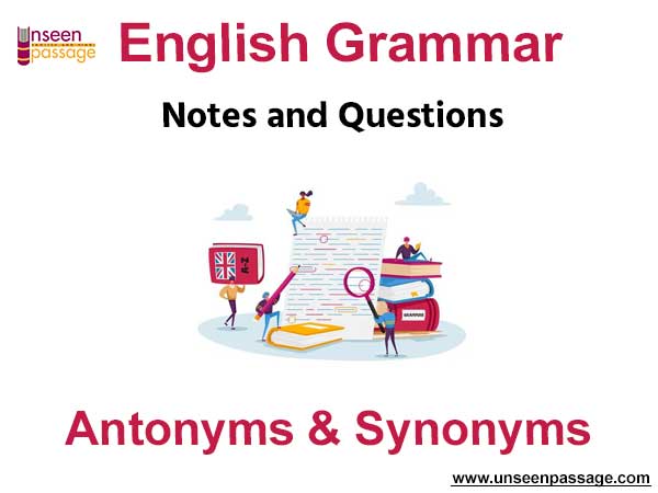 english grammar analogy notes and questions