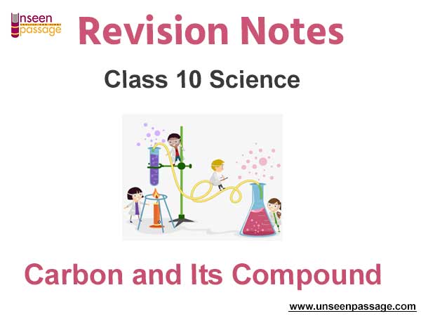 Carbon and Its Compounds Class 10 Notes Free PDF Download