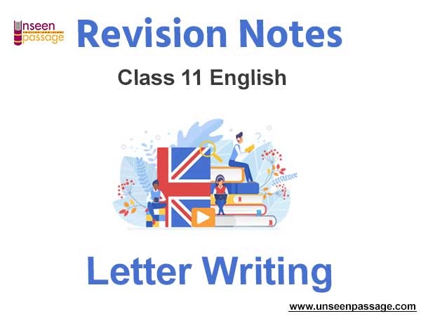 Letter Writing Format Class 11 English
