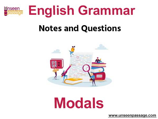 English Grammar Modals Notes and Questions