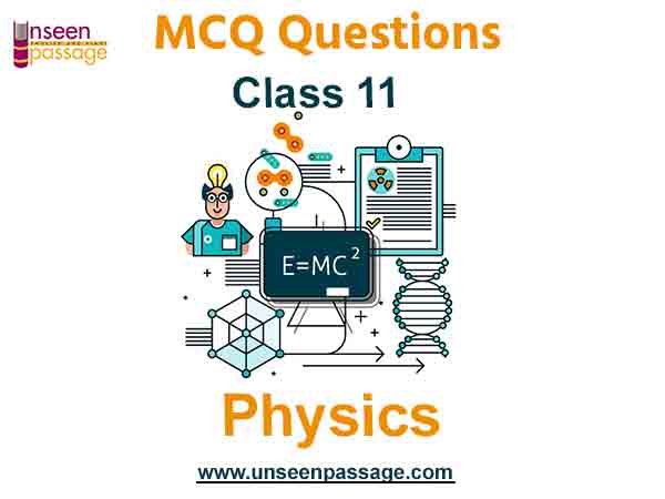 MCQ Questions Class 11 Physics