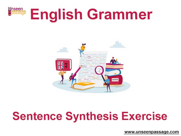 Sentence Synthesis Exercise