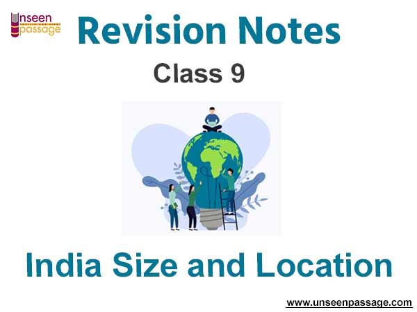 India Size and Location Class 9 Social Science Notes