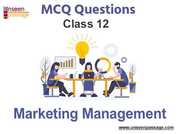 Marketing Management MCQ Class 12 Business Studies