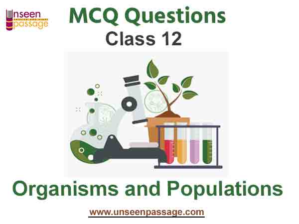 Class 12 Biology Chapter 13 MCQ Questions with Answers PDF