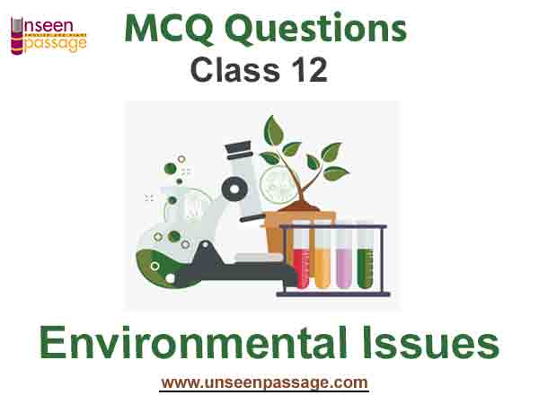 environmental issues class 12 mcq
