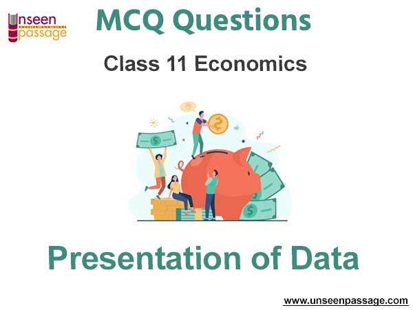 Presentation of Data MCQ Class 11 Economics