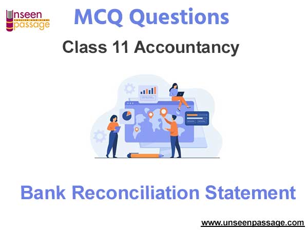 Bank Reconciliation Statement MCQ Class 11 Accountancy