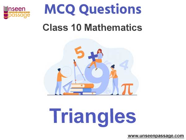 Triangles MCQ Class 10 Mathematics