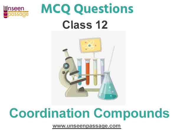 Coordination Compounds MCQ Class 12 Chemistry