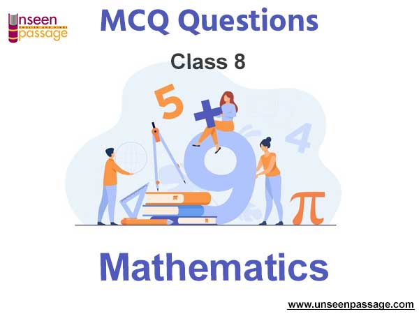 MCQ Questions Class 8 Mathematics