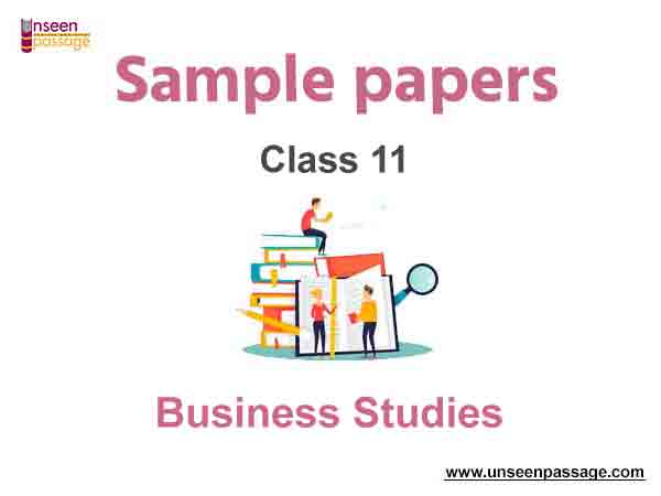 Class 11 Business Studies Sample Paper