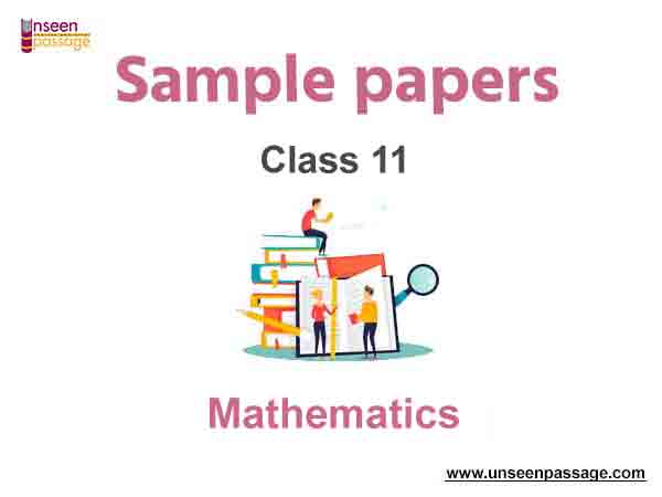 Class 11 Mathematics Sample Paper