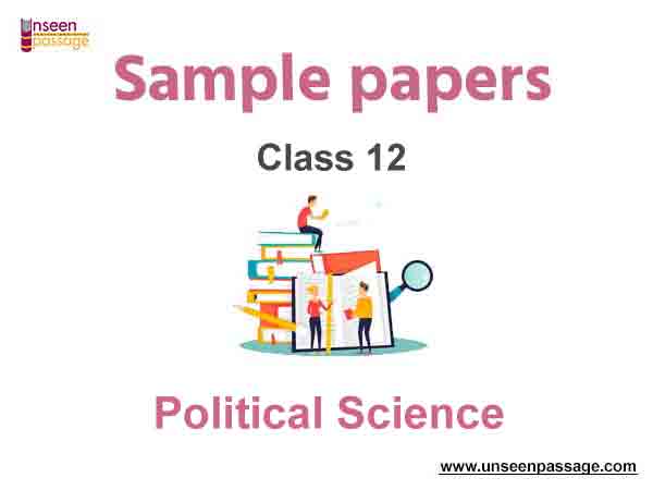 Class 12 Political Science Sample Paper