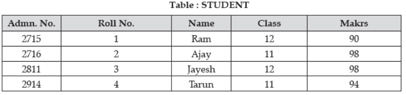 Class 12 Computer Science Sample Paper Term 2 Set A