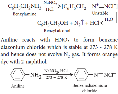 Amines Class 12 Chemistry Important Questions