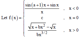 Continuity and Differentiability MCQ Questions Class 12 Mathematics