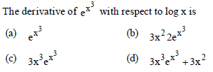 Continuity and Differentiability MCQ Questions Class 12 Mathematics