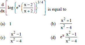 Continuity and Differentiability MCQ Questions Class 12 Mathematics