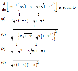 Continuity and Differentiability MCQ Questions Class 12 Mathematics